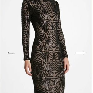 Dress the Population Emery midi dress